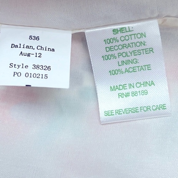 LILLY PULITZER TATE CAMEO WHITE SWEET NOTHING SEQUIN FLORAL MINI SKIRT‎ 0 EUC - Picture 11 of 12